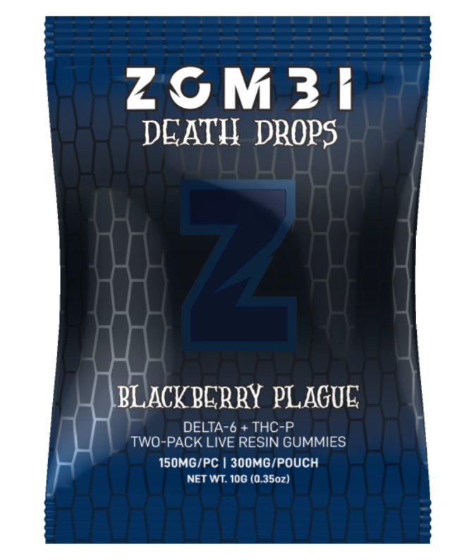 Zombi Death Drops Gummies D6 + THCP 300mg | Edibles N More - Old